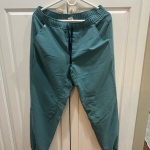 Figs Men's size medium Blue/green Jogger Sweatpants